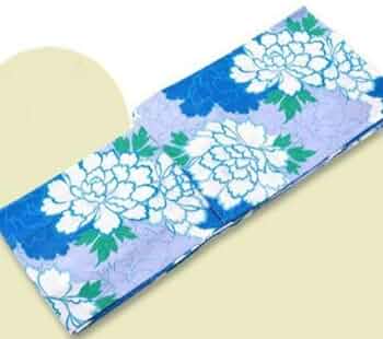 Amazon.co.jp: 最高級 綿絽浴衣 青芙蓉牡丹の古典 涼しゆかた